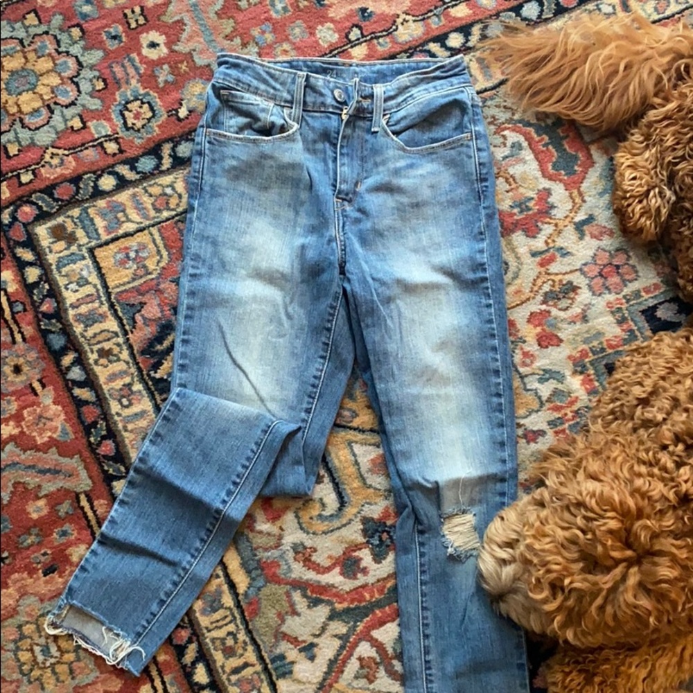 Levi’s 721 High Rise Vintage Wash Jeans
